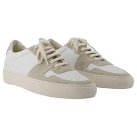 Autre Marque-Bball Duo Sneakers - Common Projects - Leather - White-White
