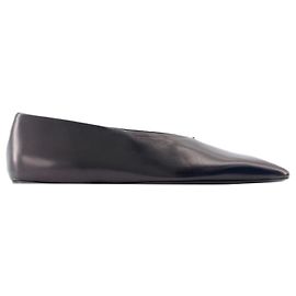 Bailarinas - Jil Sander - Couro - Preto Preto
