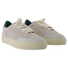 Autre Marque-Tennis Pro Sneakers - COMMON PROJECTS - Leather - Green-Green