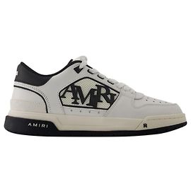 Baskets Basses Classiques - Amiri - Cuir - Blanc/black Blanc