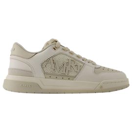 Classic Low Sneakers - Amiri - Leather - Beige Brown Beige