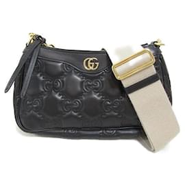Gucci-Leather GG Matelasse Shoulder Bag  735000-Other