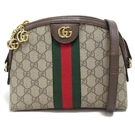 Gucci-Sac à bandoulière en toile Gucci GG Supreme Ophidia 499621 en bon état-Autre