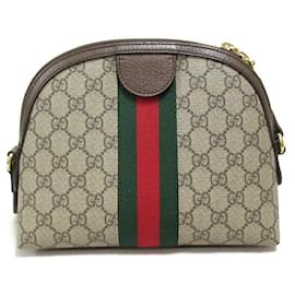 Gucci-Sac à bandoulière en toile Gucci GG Supreme Ophidia 499621 en bon état-Autre