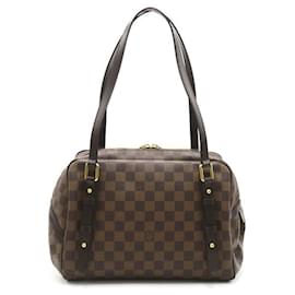 Louis Vuitton-Louis Vuitton Damier Ebene Rivington GM  Canvas Shoulder Bag N41158 in Excellent condition-Other