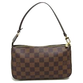 Louis Vuitton-Louis Vuitton Damier Ebene Pochette Accessoires  Canvas Vanity Bag N51985 in Excellent condition-Other