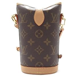 Louis Vuitton-Louis Vuitton Monogram Fold Me Pouch  Canvas Crossbody Bag M80874 in Great Condition-Other