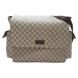 Gucci-Sac à bandoulière en toile Gucci GG Supreme Diaper Bag 211131KGDIG8588 In excellent condition-Autre