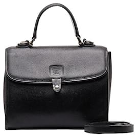 Burberry-Leather Top Handle Handbag-Other