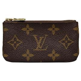 Louis Vuitton-Monogram Key Pouch  M62650-Other