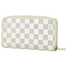 Louis Vuitton-Portafoglio Zippy Louis Vuitton-Bianco