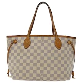 Louis Vuitton-LOUIS VUITTON Damier Azur Neverfull PM Tote Bag N41362 LV Aut 67837-Altro