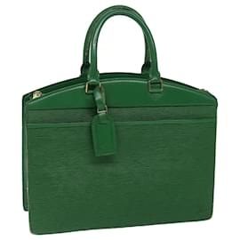 Louis Vuitton-LOUIS VUITTON Epi Riviera Hand Bag Green M48184 LV Auth 67954-Green