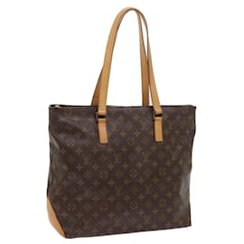 Louis Vuitton-LOUIS VUITTON Monogram Cabas Mezzo Tote Bag M51151 LV Aut 67633-Monogramma