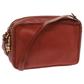 Loewe-LOEWE Borsa a spalla Pelle Rossa Auth ep3619-Rosso