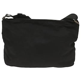 Prada-PRADA Shoulder Bag Nylon Black Auth ep3611-Black