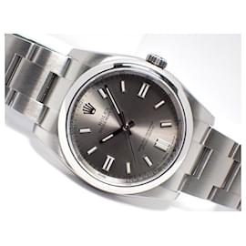 Rolex-Rolex Oyster Perpetual36 silver 116000 Mens-Silvery