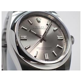 Rolex-Rolex Oyster Perpetual36 silver 116000 Mens-Silvery