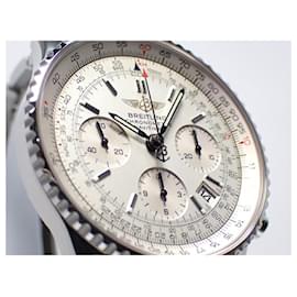 Breitling-BREITLING Navitimer silver Bar Index Prodotti autentici A23322 Uomo-Argento