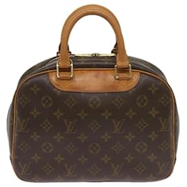 Louis Vuitton-LOUIS VUITTON Monogram Trouville Hand Bag M42228 LV Auth yk11187-Monogram
