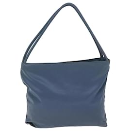 Prada-PRADA Shoulder Bag Nylon Blue Auth 68141-Blue