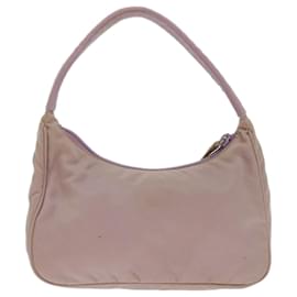 Prada-PRADA Hand Bag Nylon Pink Auth 67679-Pink