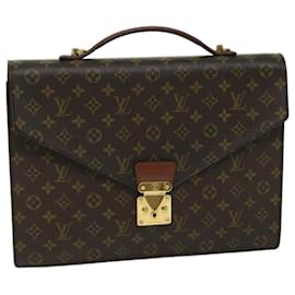 Louis Vuitton-LOUIS VUITTON Monogram Porte Documents Voyage Business Bag M53361 EP de autenticación de LV3577-Monograma