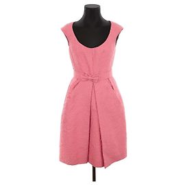 Louis Vuitton vestido de algodón Rosa