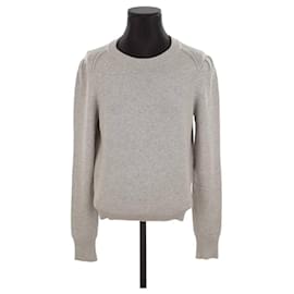 Isabel Marant-JERSEY DE ALGODÓN-Gris