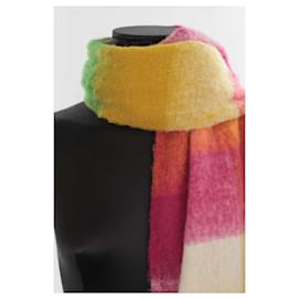 Acne-sciarpa di lana-Multicolore