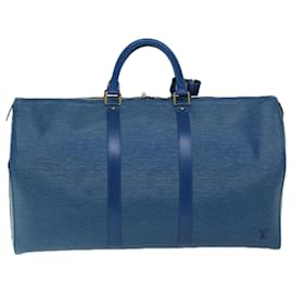Louis Vuitton-Louis Vuitton Keepall 50-Blau