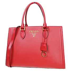 Prada-Prada Saffiano-Rosso