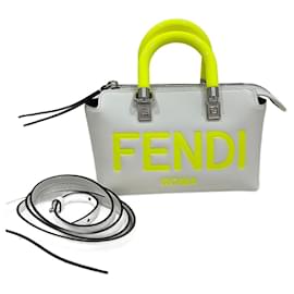 Fendi-FENDI  Handbags   Leather-Grey