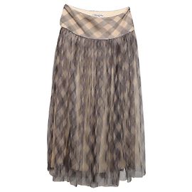 DIOR Saias FR 40 Algodão Bege