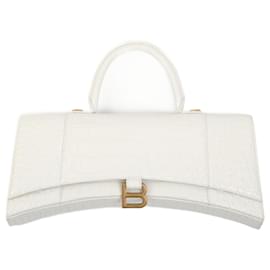 Balenciaga-BALENCIAGA  Handbags   Leather-White