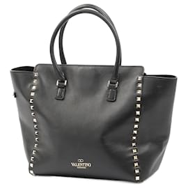 Valentino Garavani-VALENTINO GARAVANI  Handbags   Leather-Black