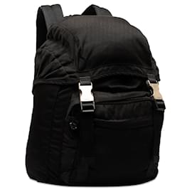 Prada-Black Prada Tessuto Montagna Backpack-Black
