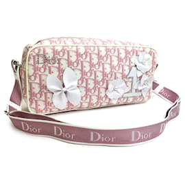 Dior-Borsa a tracolla Girly Trotter rosa Dior Oblique-Rosa