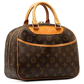 Louis Vuitton-Bolso Trouville con monograma Louis Vuitton marrón-Castaño