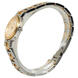 Hermès-Orologio Clipper in acciaio inossidabile al quarzo argento Hermes-Argento