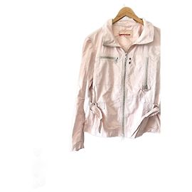Y2K PRADA SPORT CARGO DOUBLE ZIP JACKET Pink