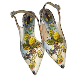 Dolce & Gabbana-Zapatos de tacón-Turquesa