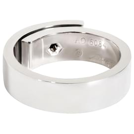 Cartier-Cartier Anniversary Ring in 18k White Gold DEF VVS 09 ctw-Silvery,Metallic