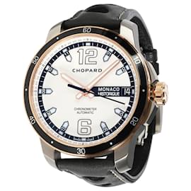 Chopard-Chopard Grande Prêmio de Mônaco Histórico 168568-9001 relógio masculino 18kt Titânio-Prata,Metálico