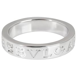 Bulgari-Bague en diamant BVLGARI Bvlgari Bvlgari en 18K or blanc 04 ctw-Argenté,Métallisé