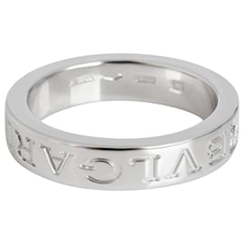 Bulgari-BVLGARI Bvlgari Bvlgari Diamond Band in 18K oro bianco 04 ctw-Argento,Metallico