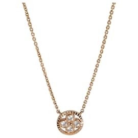 Louis Vuitton-Colgante de diamantes BB Blossom de Louis Vuitton en 18k oro rosa 0.2 por cierto-Metálico