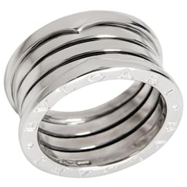 Bulgari-Bvlgari B.Zero1 Four-Band Ring in 18K white gold-Silvery,Metallic
