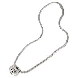 Autre Marque-John Hardy Dot Enhancer Necklace in Sterling Silver-Silvery,Metallic