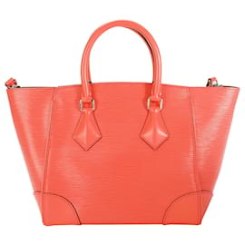 Louis Vuitton-Louis Vuitton Poppy Epi Cuero Phenix Pm-Naranja